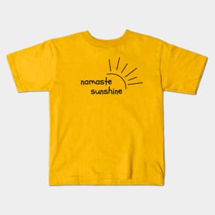 Namaste Sunshine Kids T-Shirt